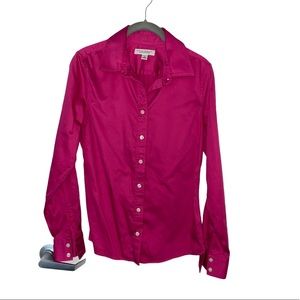 Banana Republic Pink Button Down shirt size 6